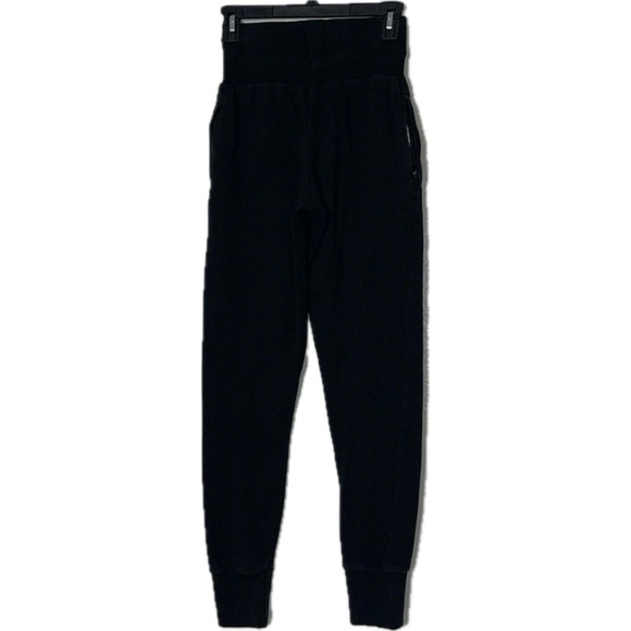 Gymshark High Waisted Jogger Sweat Pants XS Black - Picture 2 of 6